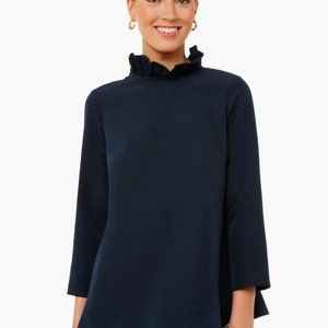 Tuckernuck Navy Faye Blouse